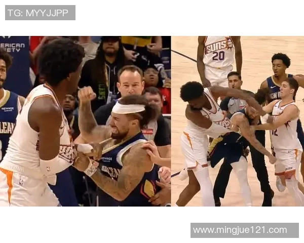 炸锅！篮球场变拳台！马威阿尔瓦拉多互殴驱逐，太阳7人上双三杀鹈鹕，布克末节封神